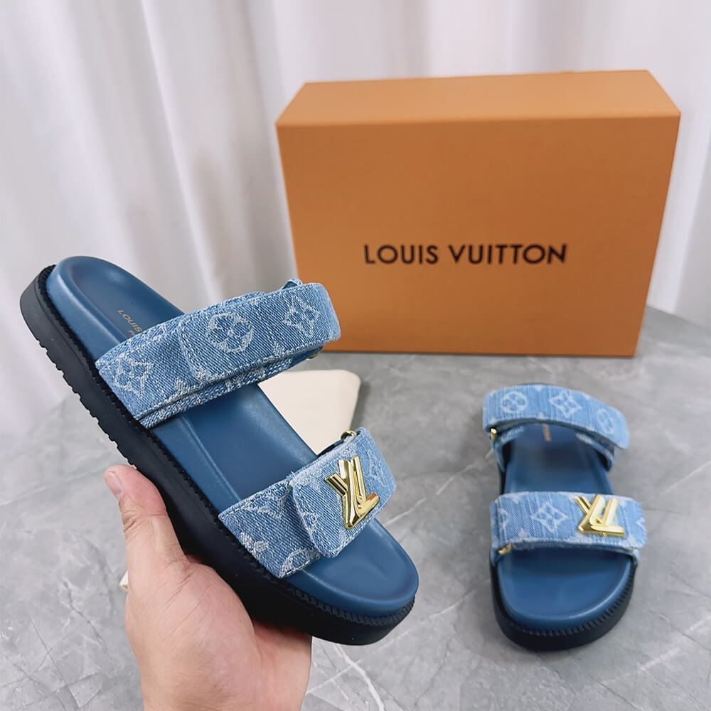 LV Bom Dia Flat Comfort Mule Shoes - Replica Luxury Bags™