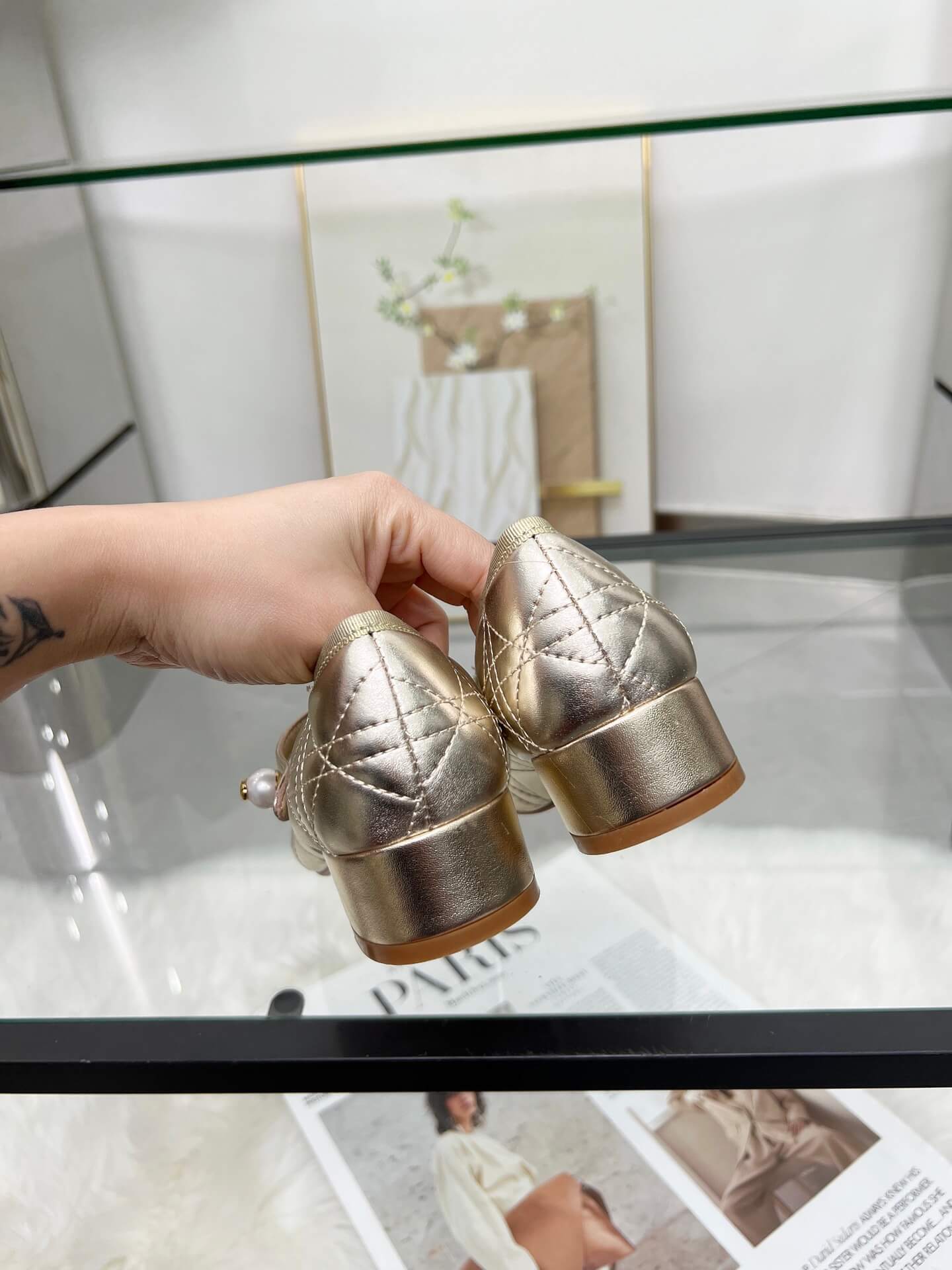 Dior Ballet Pump Shoes - Replica Luxury Bags™