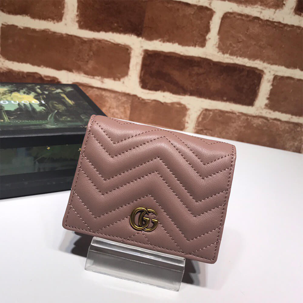 Gucci GG Marmont Card Case Wallet Bag - Replica Luxury Bags™