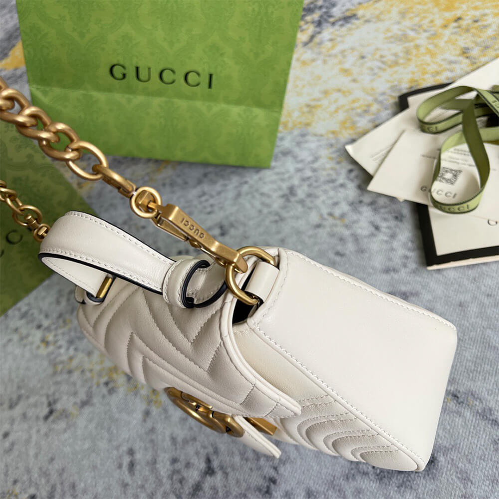 Gucci GG Marmont Mini Top Handle Bag - Replica Luxury Bags™