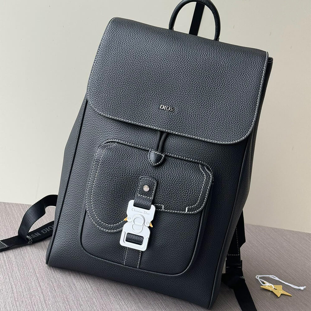 Dior Saddle Backpack Bag with Flap - Replica Luxury Bags™