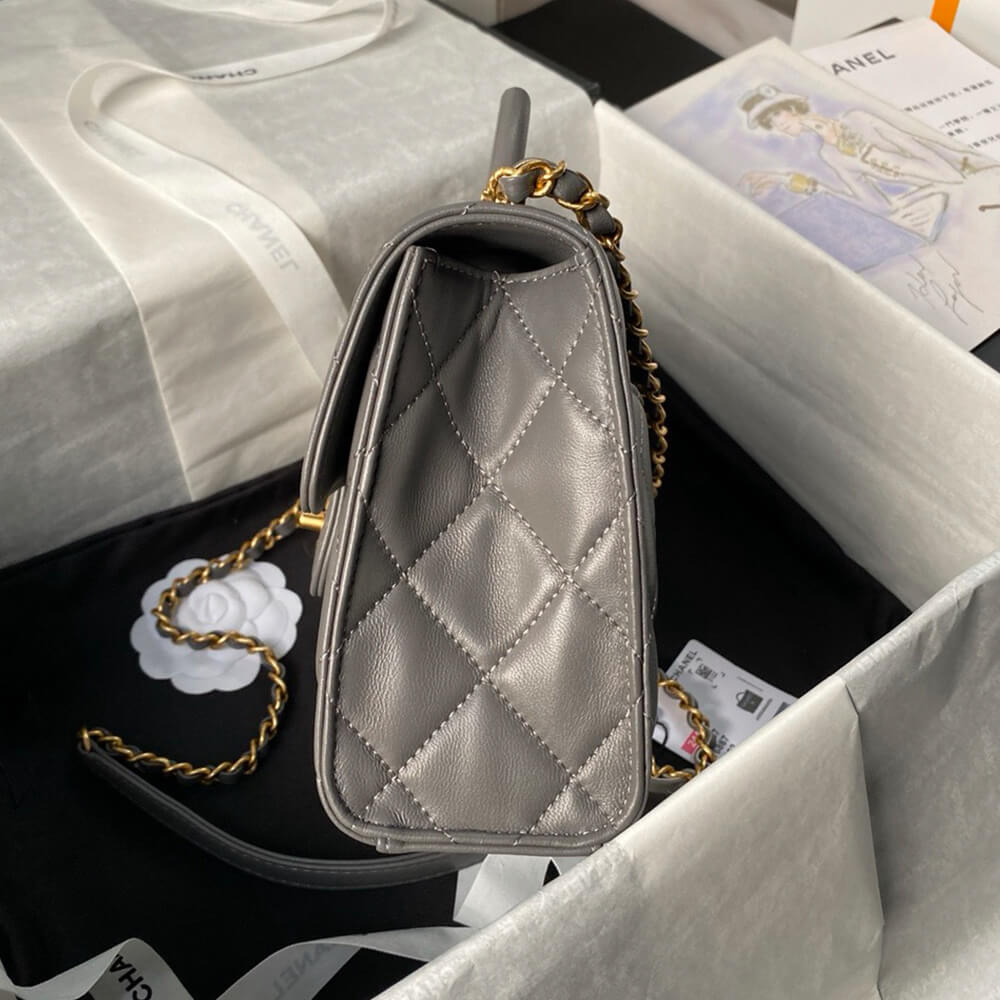 Chanel Small Flap Bag With Top Handle - Replica Luxury Bags™