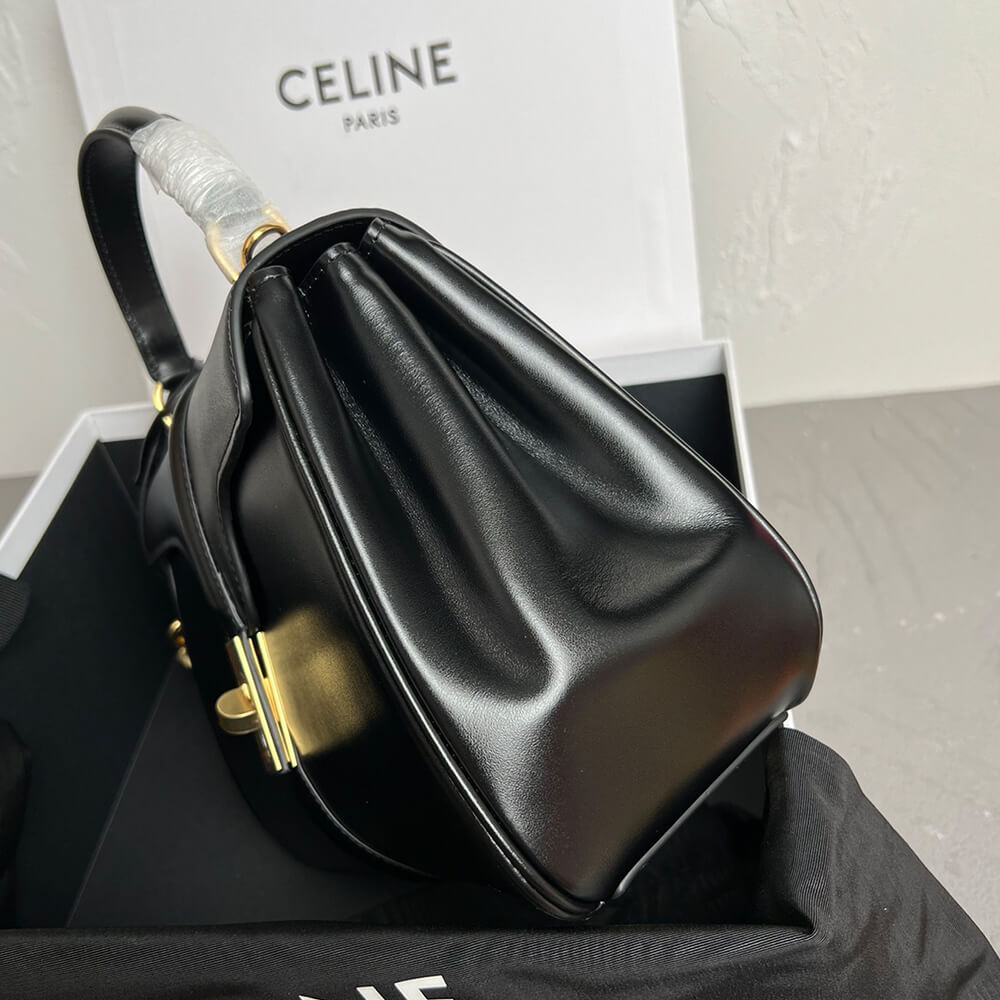 Celine Small 16 Bag in Satinated Calfskin - Replica Luxury Bags™