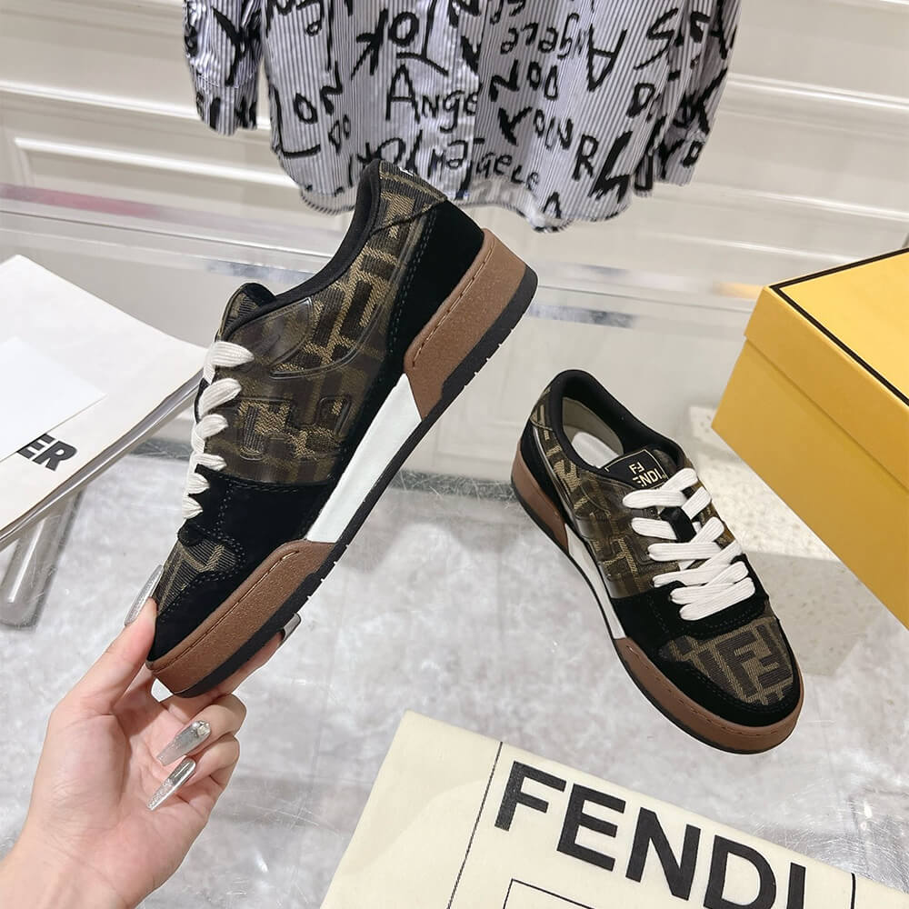 Fendi Match Sneakers Shoes - Replica Luxury Bags™