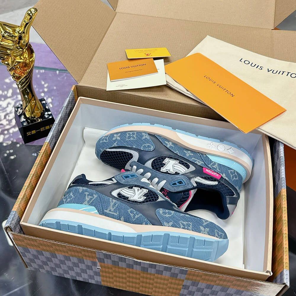 LV Run Away Sneaker Shoes - Replica Luxury Bags™