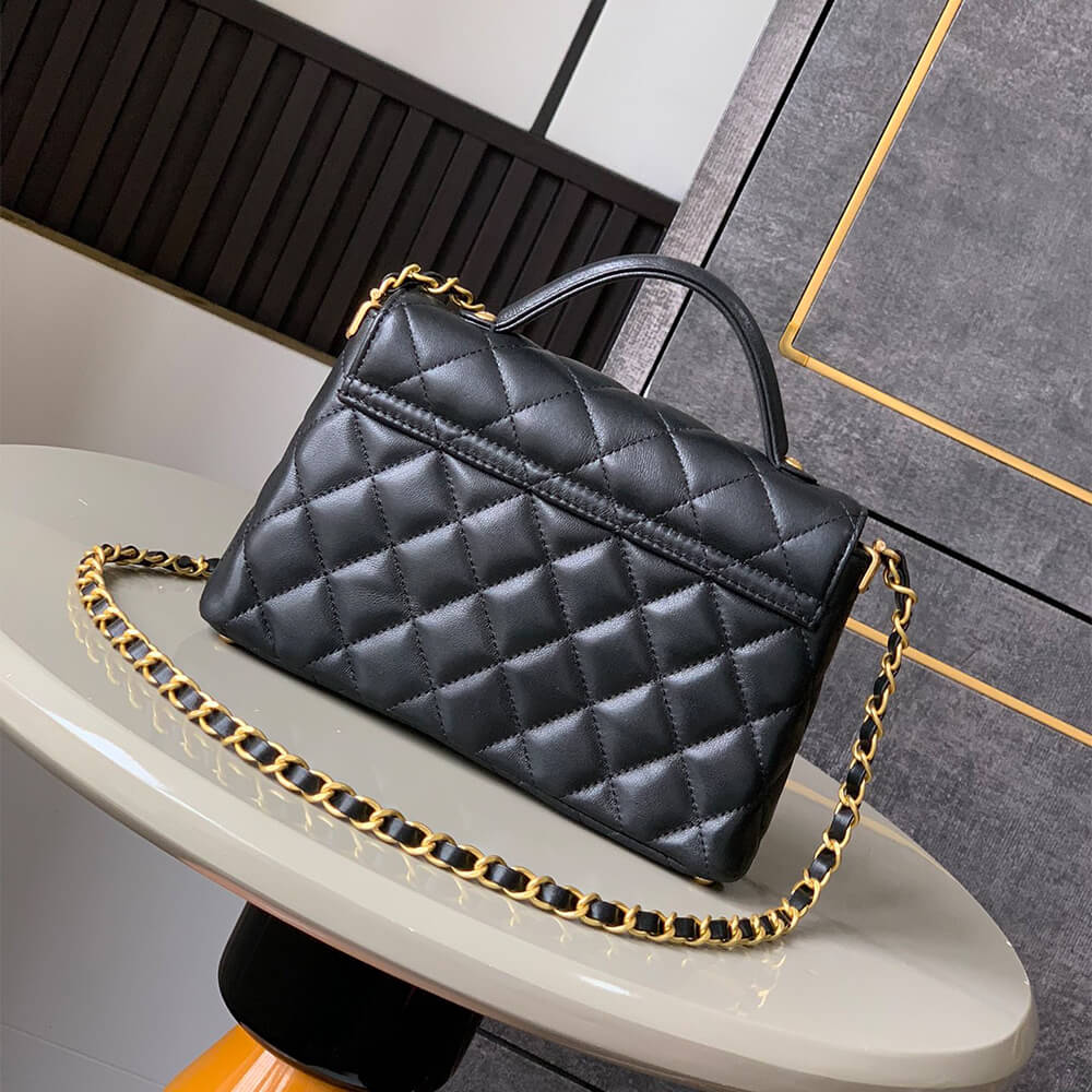 Chanel Small Flap Bag with Top Handle - Replica Luxury Bags™