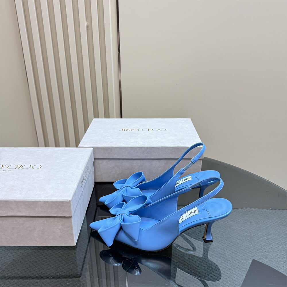 JIMMY CHOO Staz Sling Back 70 Shoes - Replica Luxury Bags™