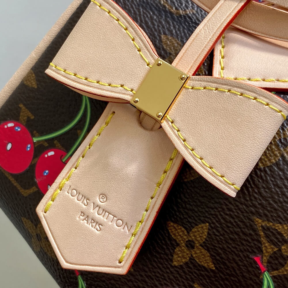 LV x TM Speedy Bandouliere 20 Cherry Bag - Replica Luxury Bags™