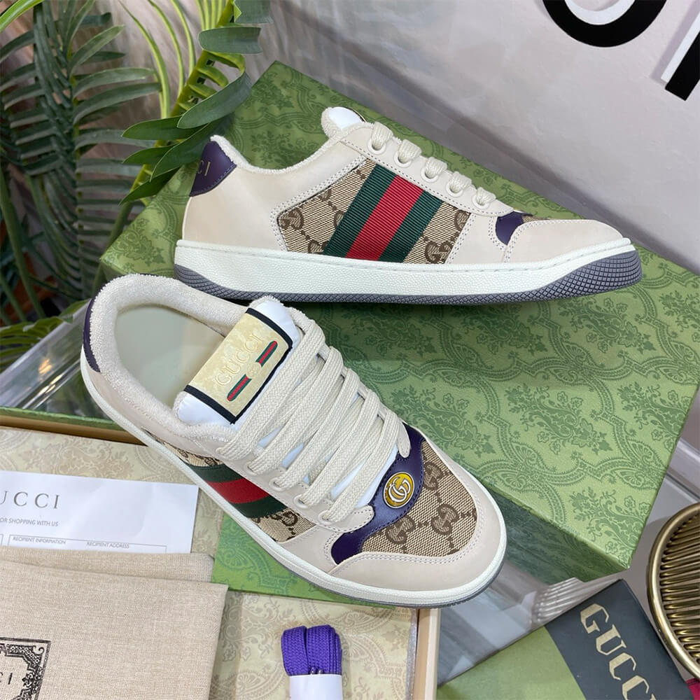 GUCCI SCREENER GG TRAINER Shoes - Replica Luxury Bags™