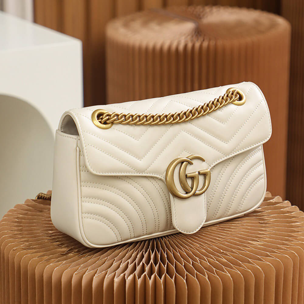 Gucci GG Marmont Small Matelasse Shoulder Bag - Replica Luxury Bags™