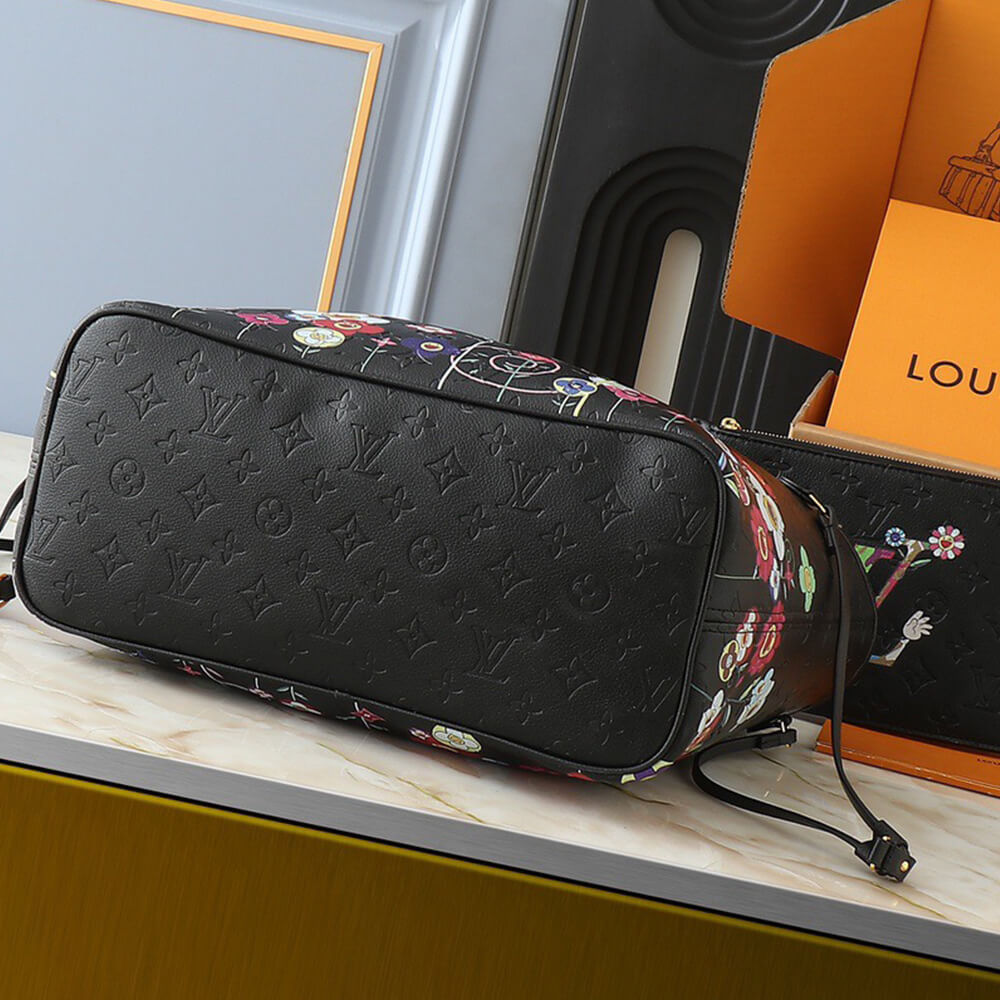 LV x TM Neverfull MM Bag - Replica Luxury Bags™