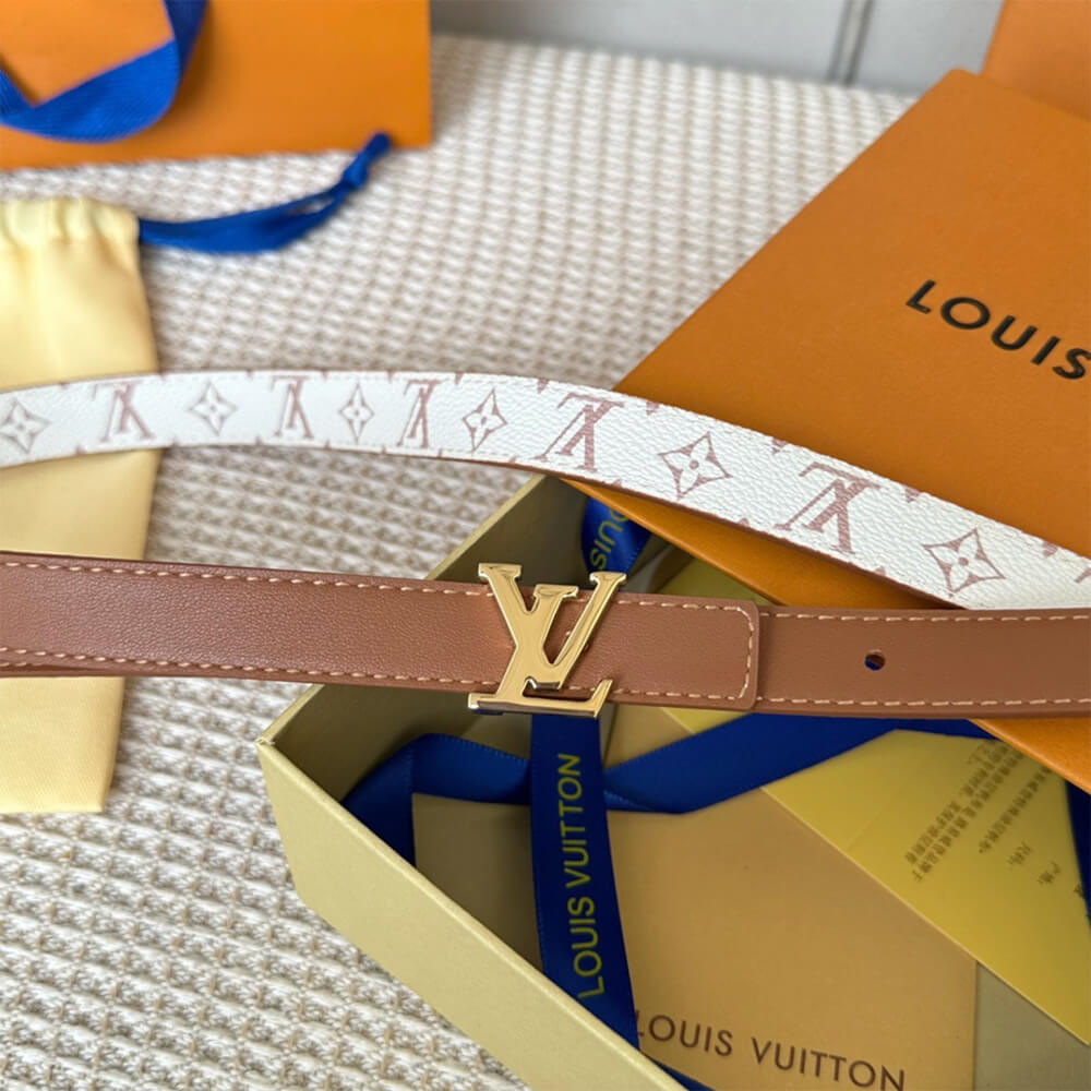 LV Iconic 20mm Reversible Belt - Replica Luxury Bags™