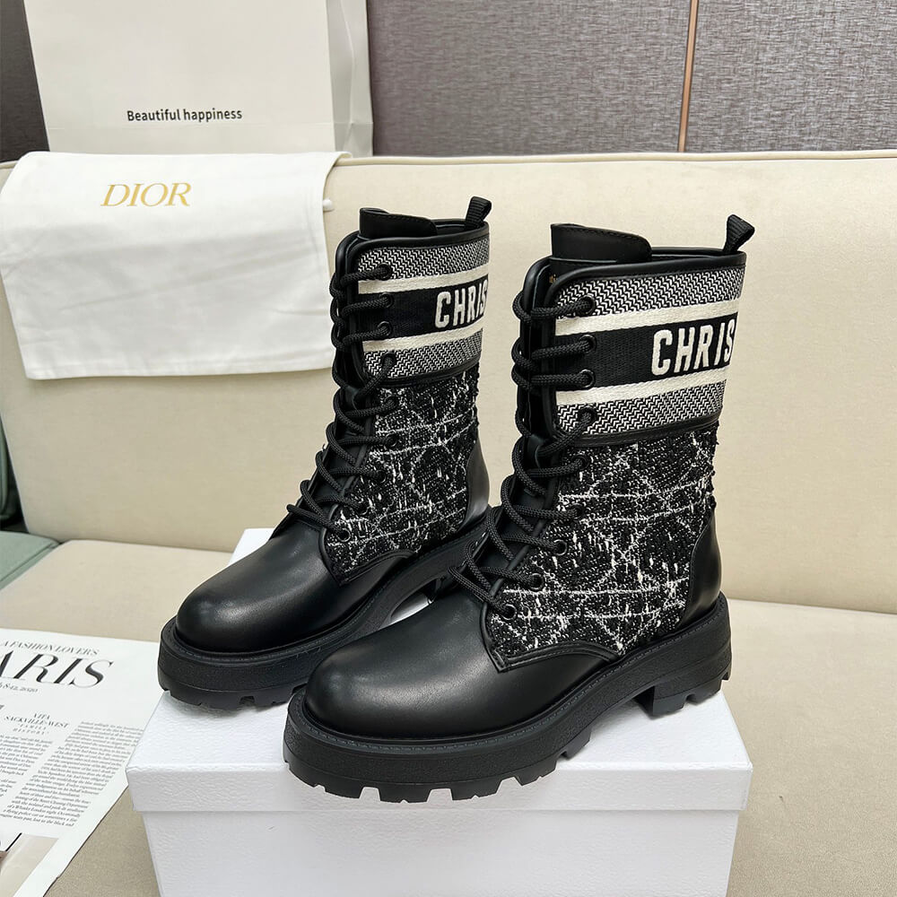 Dior D-Major Ankle Boot Shoes - Replica Luxury Bags™