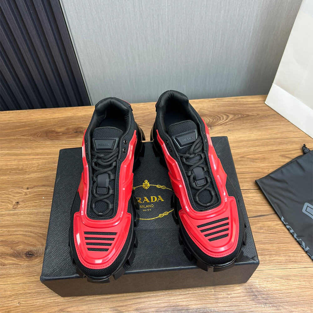 Prada Cloudbust Thunder Technical Fabric Sneakers Shoes - Replica Luxury Bags™