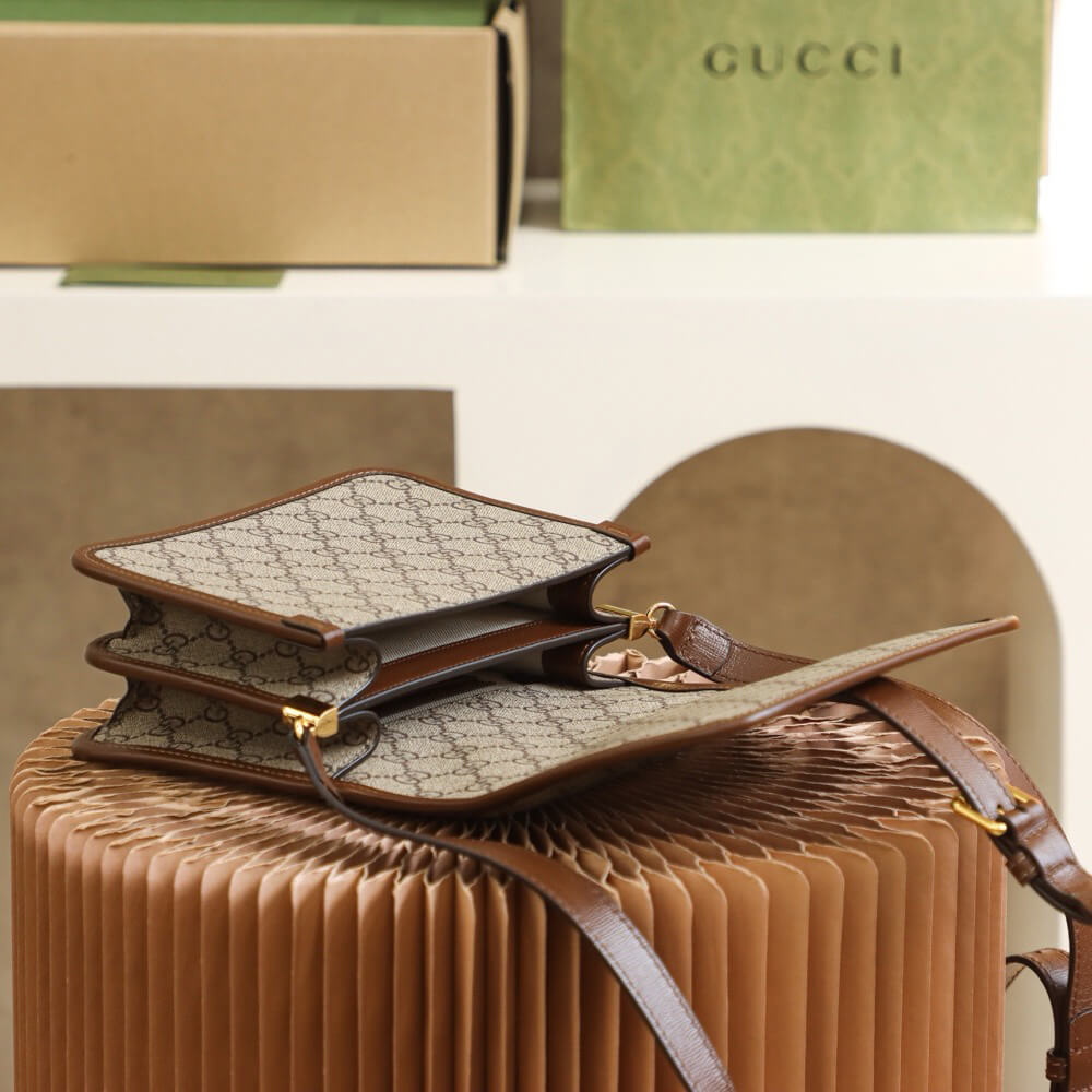 Gucci GG Mini Crossbody Bag With Interlocking G - Replica Luxury Bags™