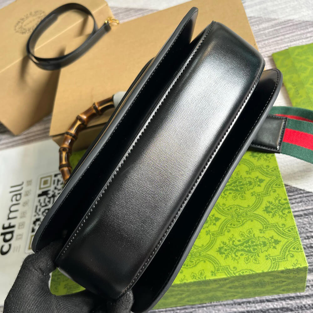 Gucci Bamboo 1947 Medium Top Handle Bag - Replica Luxury Bags™