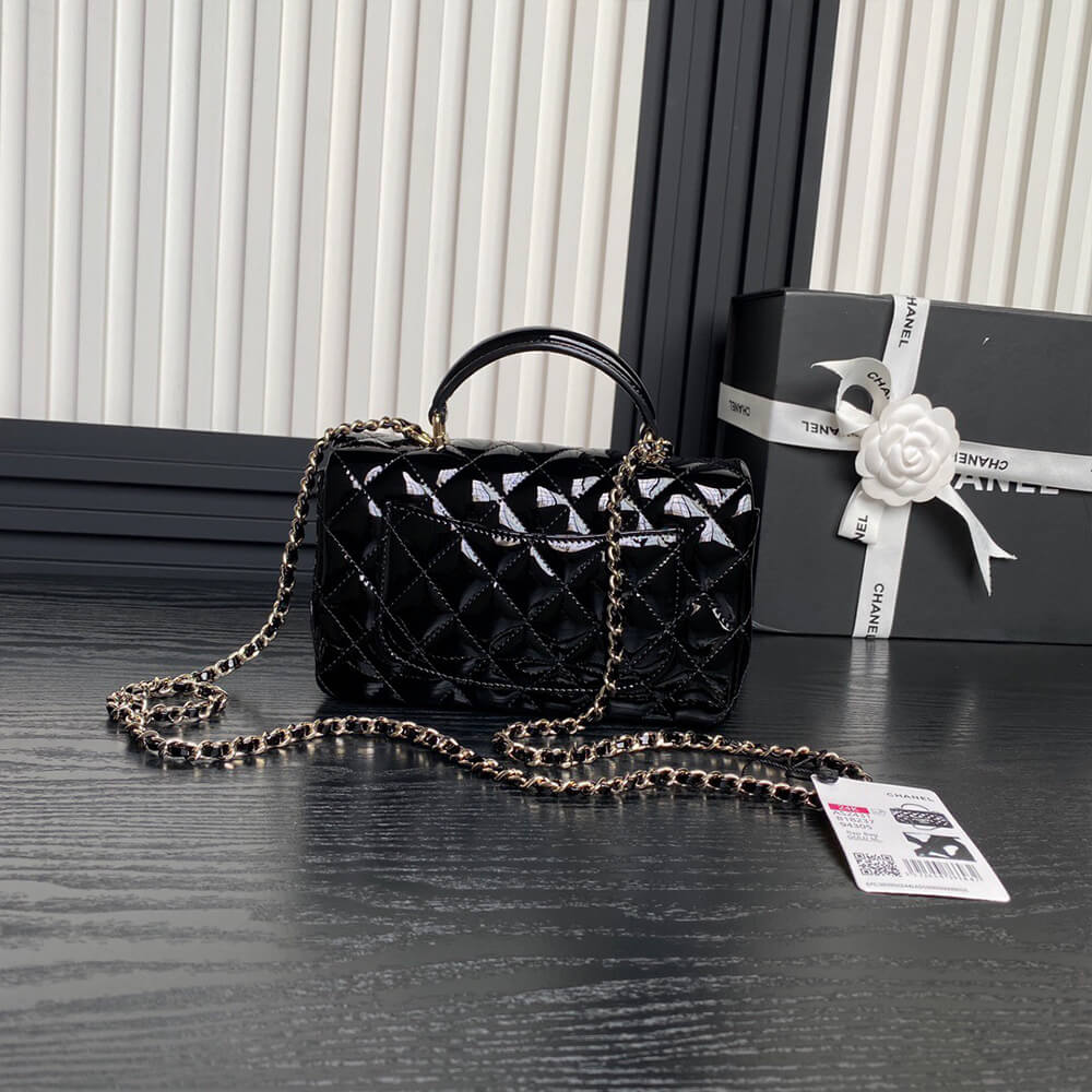 Chanel Mini Classic Handbag With Top Handle - Replica Luxury Bags™