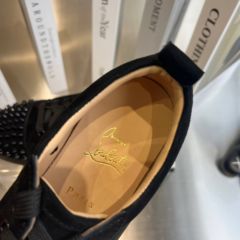 Christian Louboutin Louis Junior Spikes Shoes - Replica Luxury Bags™