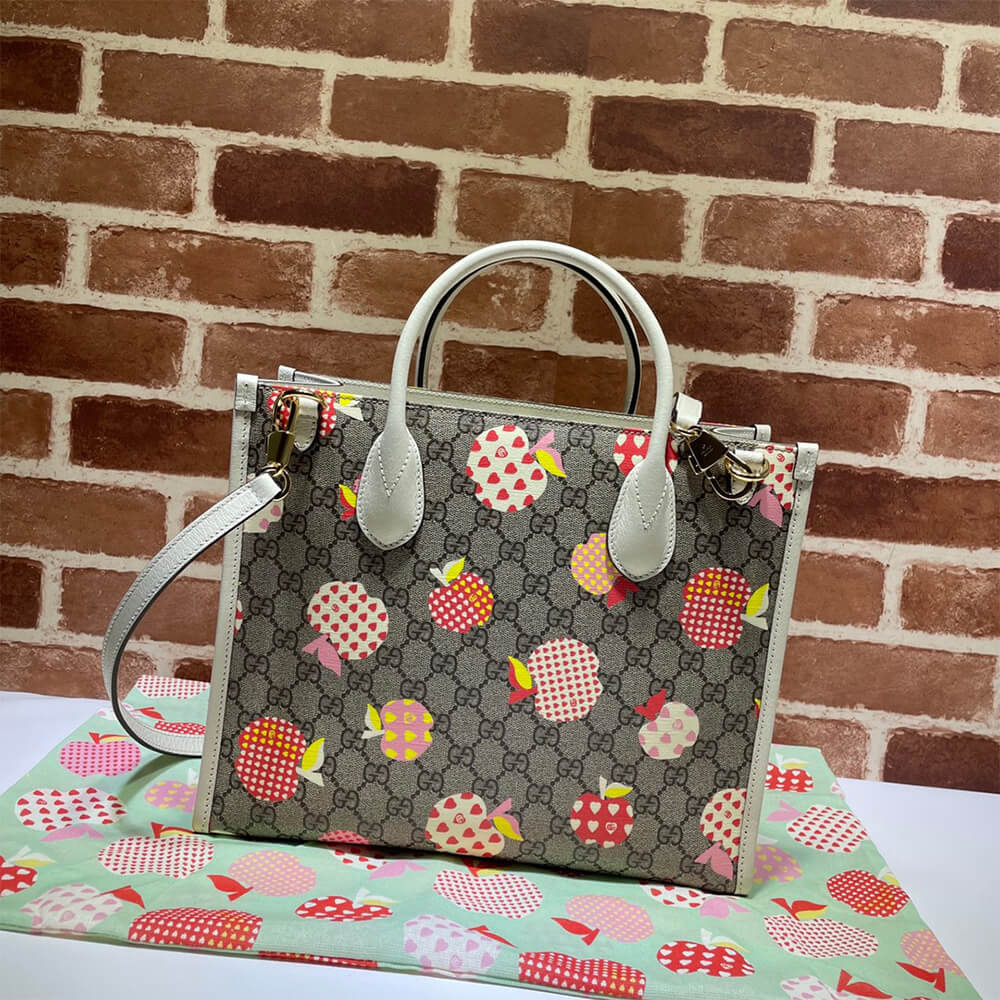 Gucci GG Multicolour Small Tote Bag - Replica Luxury Bags™