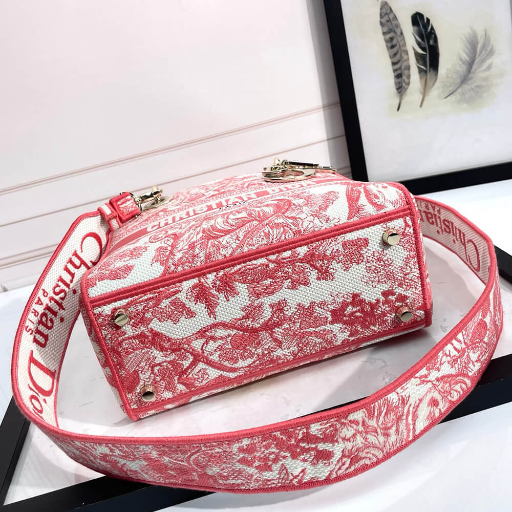 Dior Medium Dioriviera Lady D-Lite Bag - Replica Luxury Bags™