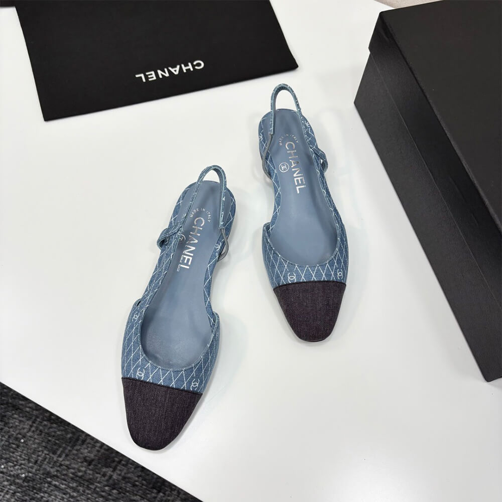 Chanel Slingbacks Shoes - Replica Luxury Bags™
