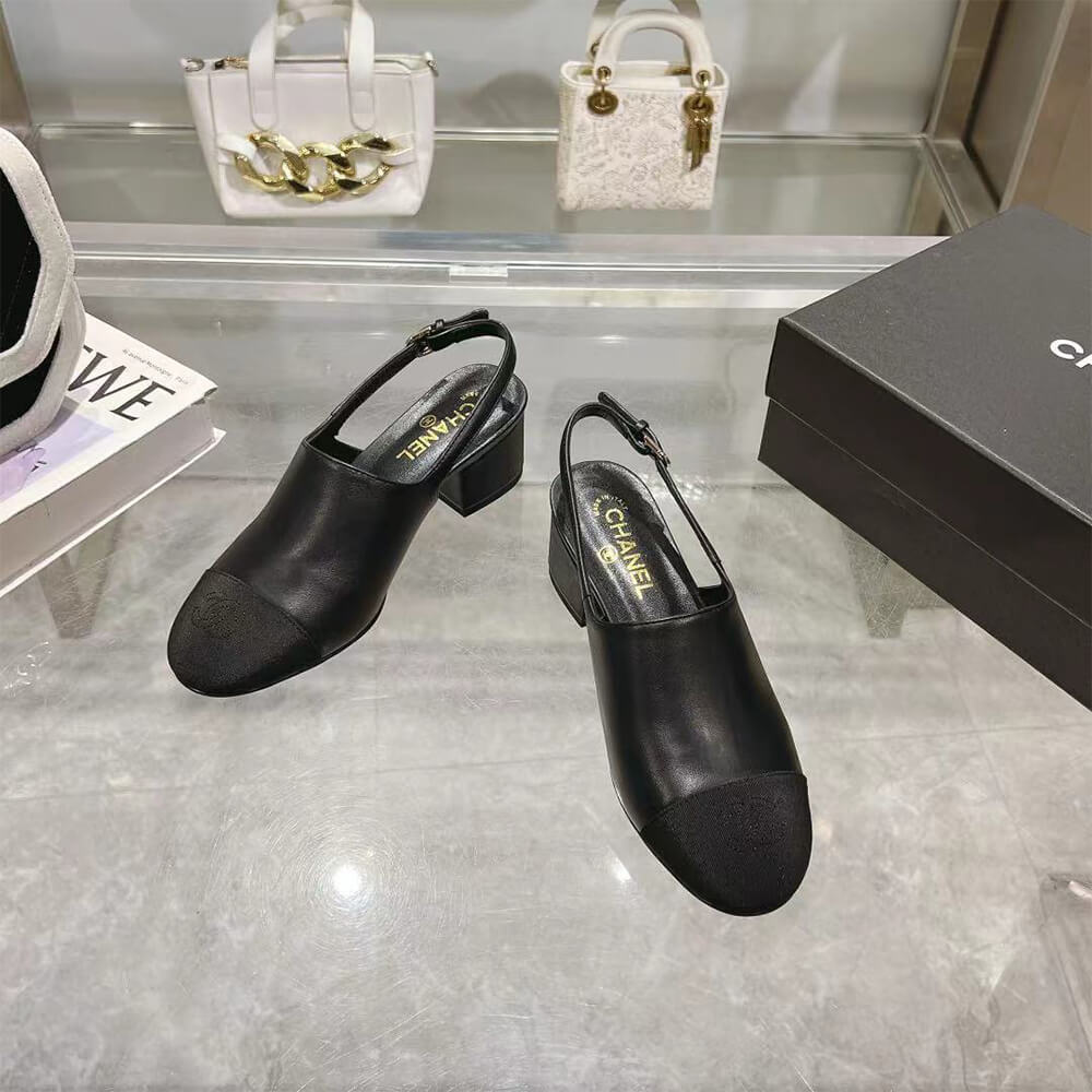 Chanel Slingbacks Shoes - Replica Luxury Bags™