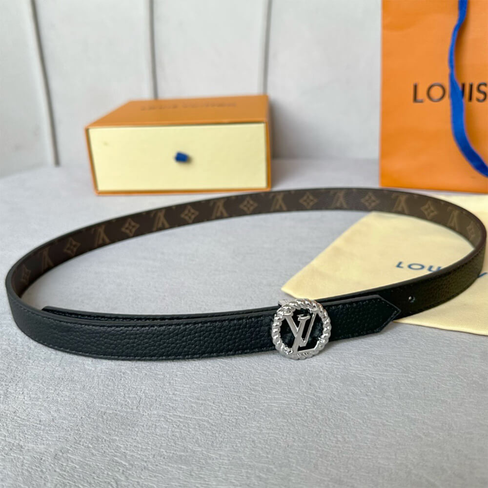 LV Circle Nautical 20mm Reversible Belt - Replica Luxury Bags™