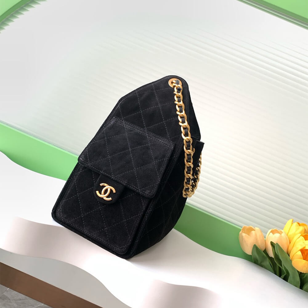 CHANEL 25 Small Handbag SUEDE - Replica Luxury Bags™