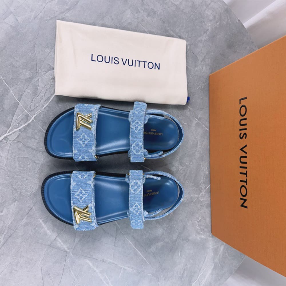 LV Sunset Flat Comfort Sandal Shoes - Replica Luxury Bags™