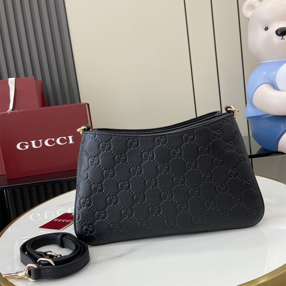 Gucci GG Emblem Mini Shoulder Bag - Replica Luxury Bags™