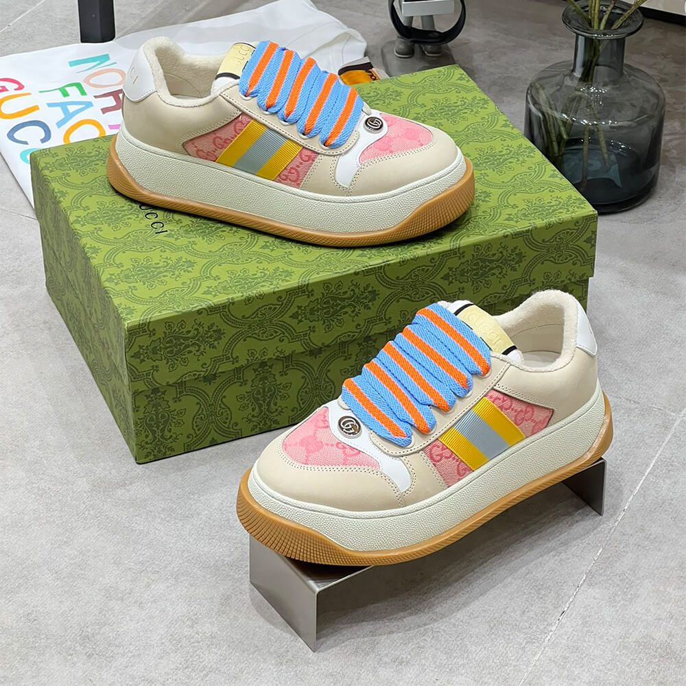 Gucci Women s Screener Trainer Shoes - Replica Luxury Bags™