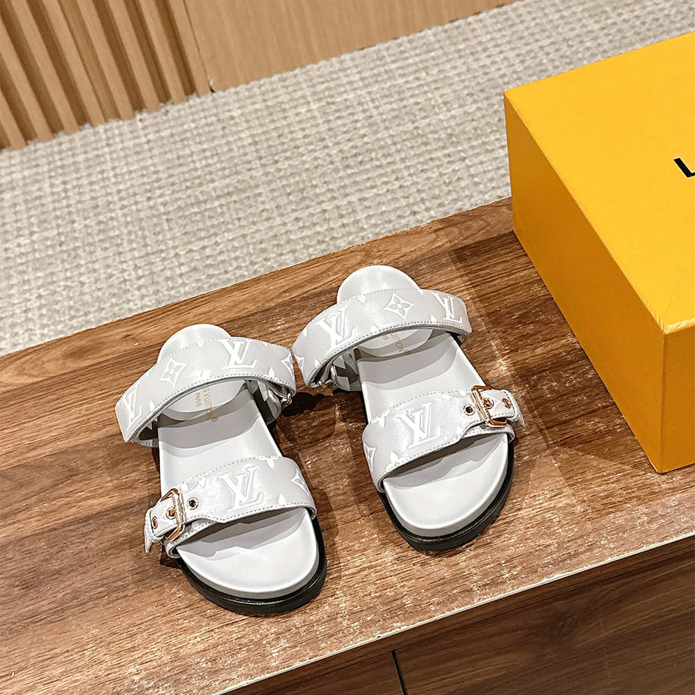 LV Bom Dia Flat Comfort Mule Shoes - Replica Luxury Bags™