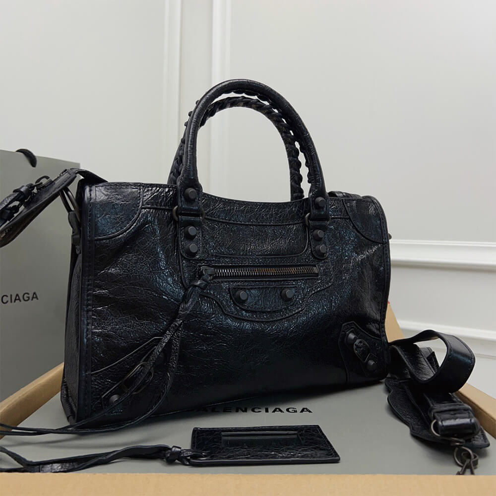 Balenciaga Women's Le City Bag Small - Replica Luxury Bags™