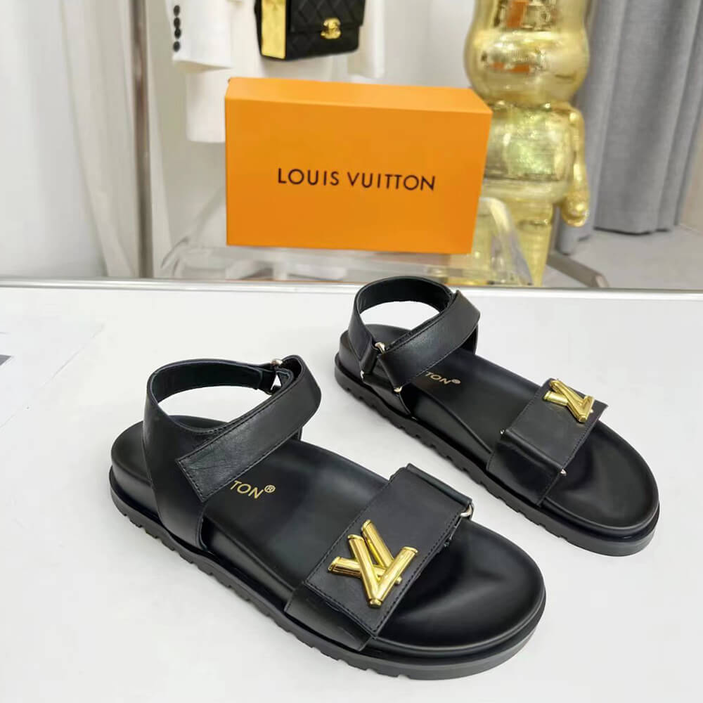 LV Sunset Comfort Flat Sandal Shoes - Replica Luxury Bags™