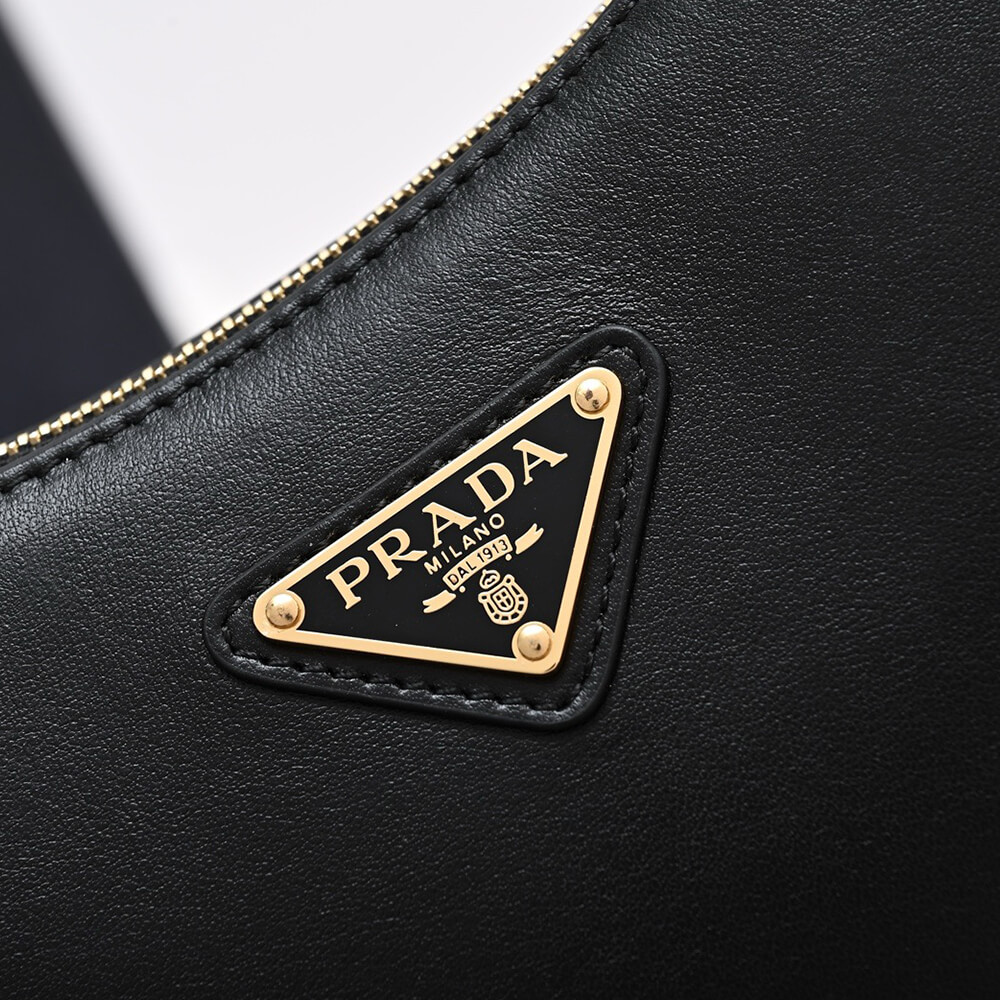 Prada Arque Leather Shoulder Bag - Replica Luxury Bags™