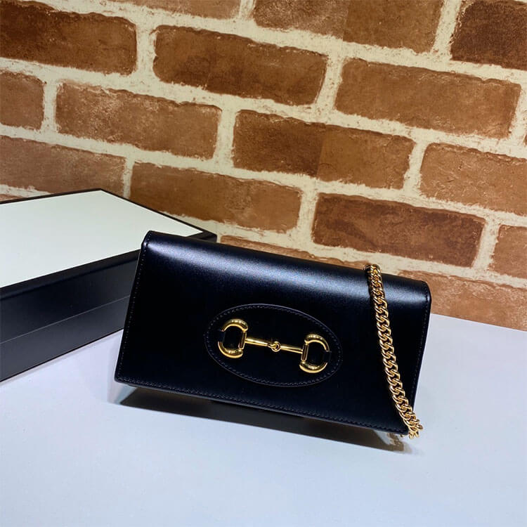 Gucci Horsebit 1955 Wallet With Chain Bag - Replica Luxury Bags™