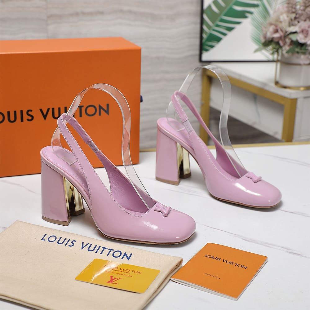 LV Swing Slingback Pump Shoes - Replica Luxury Bags™