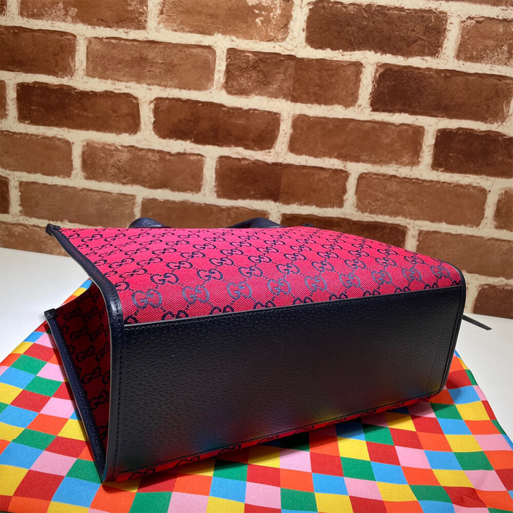 Gucci GG Multicolour Small Tote Bag - Replica Luxury Bags™