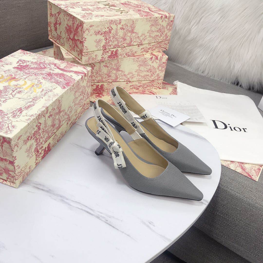 J Adior Slingback Pump Shoes - Replica Luxury Bags™