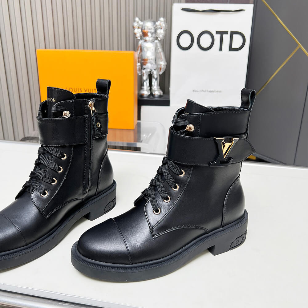 LV Citizen Flat Ranger Boot Shoes - Replica Luxury Bags™