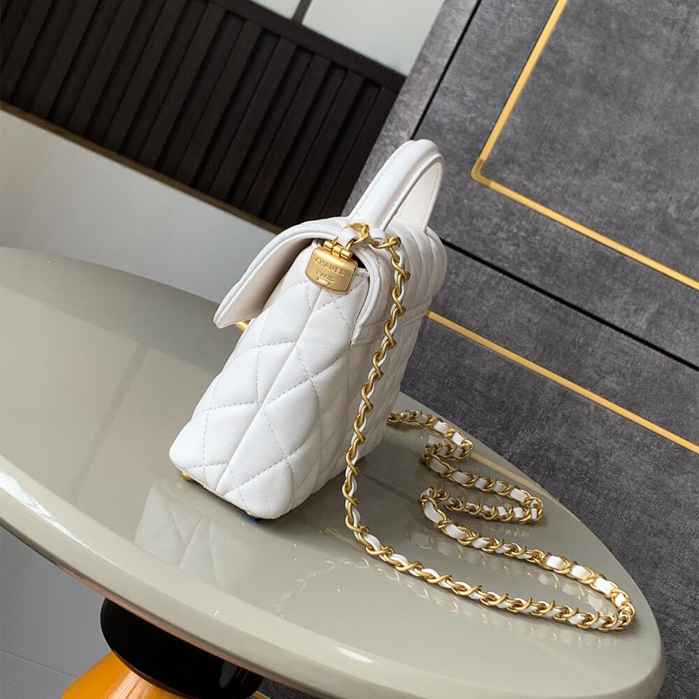 Chanel Small Flap Bag with Top Handle - Replica Luxury Bags™
