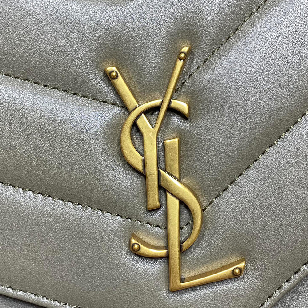 YSL Loulou Medium Bag in Matelasse Lambskin - Replica Luxury Bags™