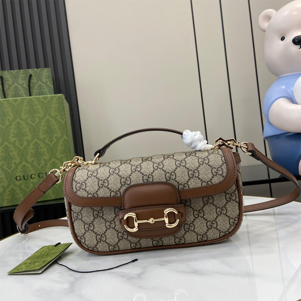 Gucci Horsebit 1955 Soft small top handle bag - Replica Luxury Bags™