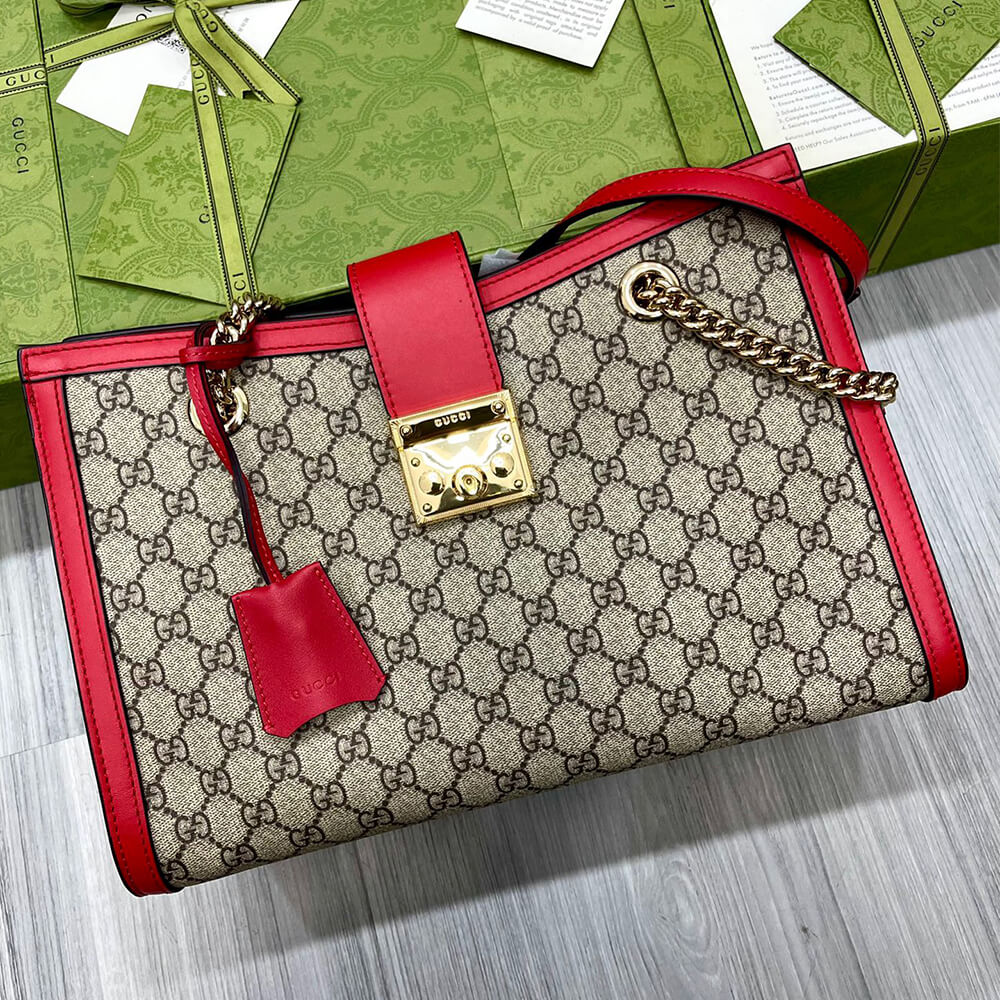 Gucci Padlock Medium GG Shoulder Bag - Replica Luxury Bags™