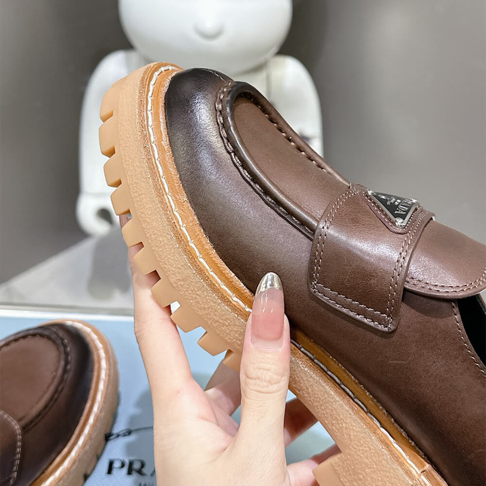 Prada Leather loafers Shoes - Replica Luxury Bags™