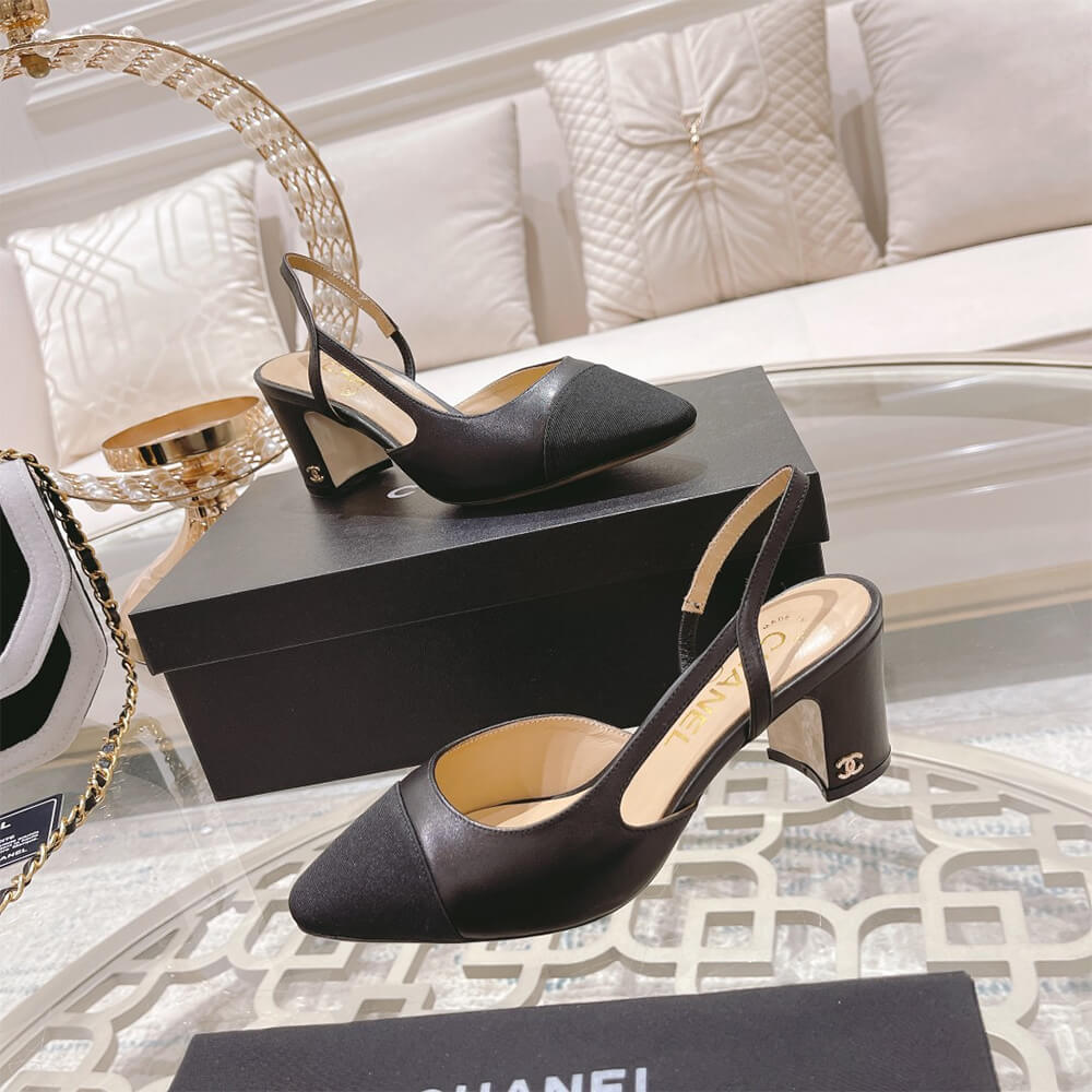 Chanel Slingback Sandal Shoes - Replica Luxury Bags™