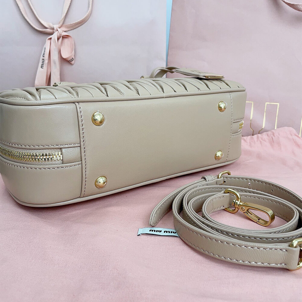 Miumiu Large Arcadie Matelasse Nappa Bag - Replica Luxury Bags™