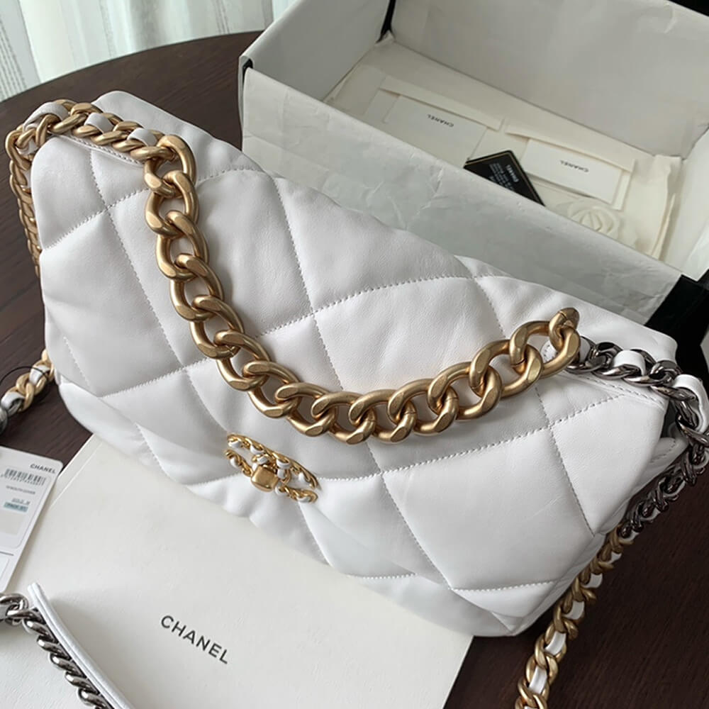 Chanel 19 Large Handbag - Replica Luxury Bags™