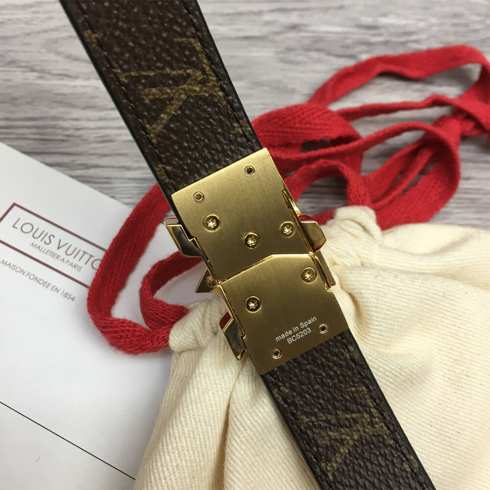 LV GO-14 20mm Belt - Replica Luxury Bags™