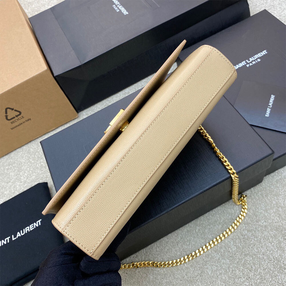 YSL Kate Medium Bag in Grain De Poudre Embossed Leather - Replica Luxury Bags™